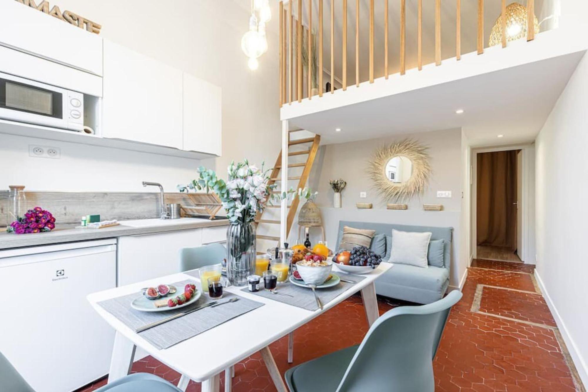 Апартаменты Prefecture 15 - Old Town Duplex 2 Doubles Beds Ницца Экстерьер фото
