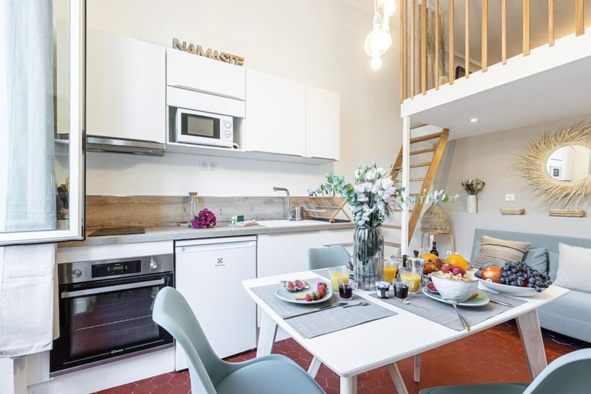 Апартаменты Prefecture 15 - Old Town Duplex 2 Doubles Beds Ницца Экстерьер фото